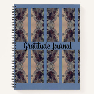 Blue Vintage Gratitude Journal