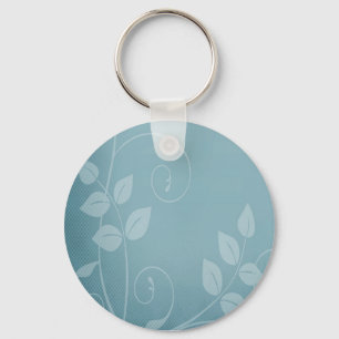 Blue Vintage Key Ring