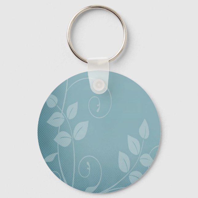 Blue Vintage Key Ring (Front)