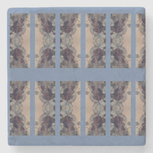 Blue Vintage Stone Coaster
