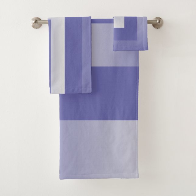 Blue violet 2022 bath towel set (Insitu)