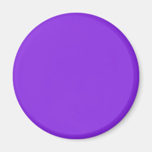 Blue Violet 8A2BE2 Colour - Add a Name Option Magnet