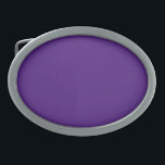 Blue-violet (colour wheel) (solid colour)  belt buckle<br><div class="desc">Blue-violet (colour wheel) (solid colour)</div>