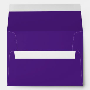 Blue-violet (colour wheel) (solid colour)  envelope