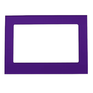 Blue-violet (colour wheel) (solid colour)  magnetic frame