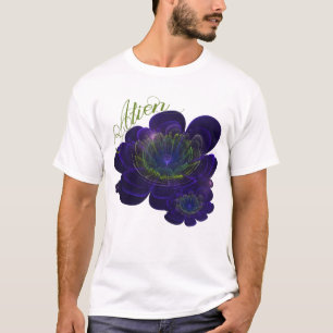 Blue Violet Corolla Flower T-Shirt