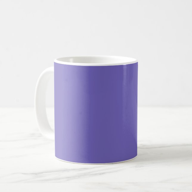 Blue-violet (Crayola)(solid colour)  Coffee Mug (Front Left)