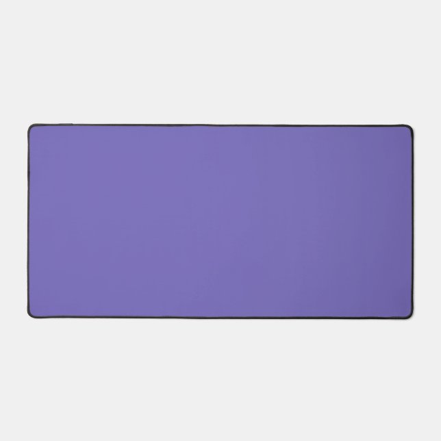 Blue-violet (Crayola) (solid colour)  Desk Mat (Front)