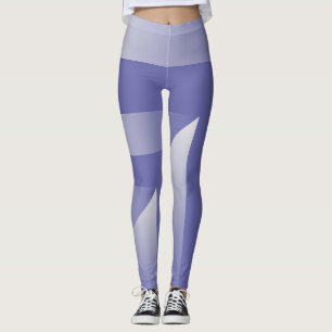 Blue violet shades leggings