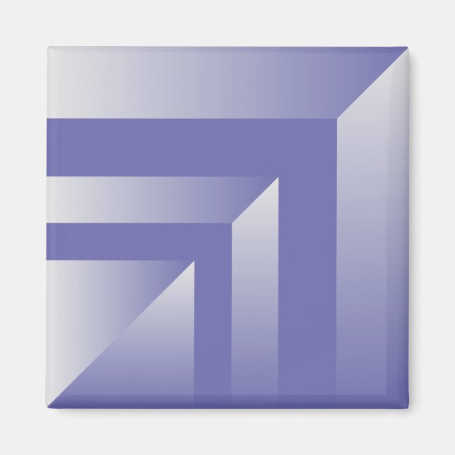 Blue violet shades magnet (Front)