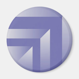 Blue violet shades magnet