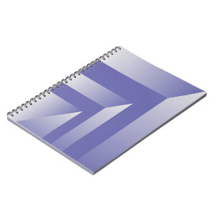 Blue violet shades notebook