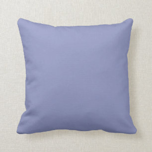Blue-Violet Solid-Coloured  Cushion
