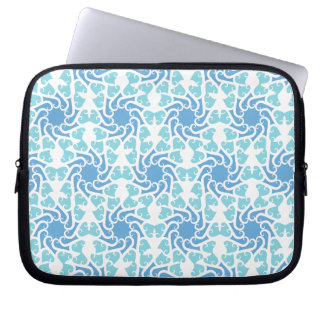 Blue Vortex Laptop Sleeve
