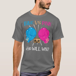 Blue vs Pink Boing Gender Reveal party Ideal  T-Shirt
