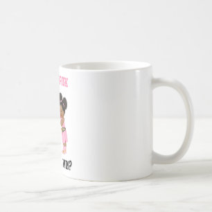 Blue Vs Pink Who Will Win Boxing Theme Gender Reve Coffee Mug