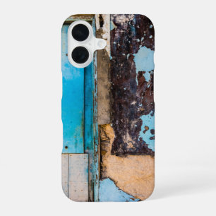 Blue wall and door iPhone 16 case