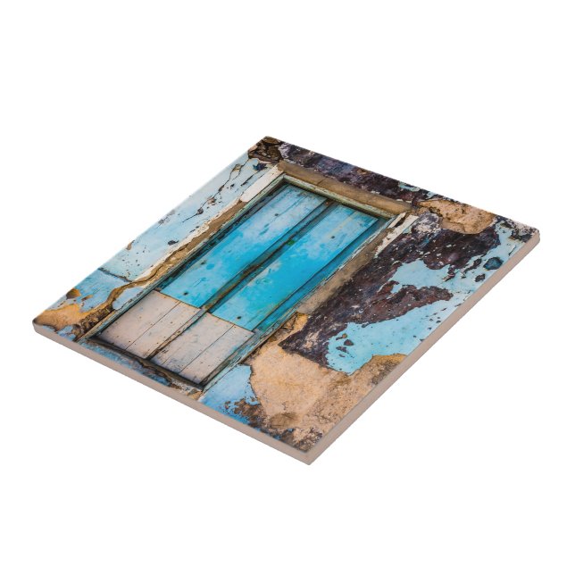 Blue wall and door tile (Side)