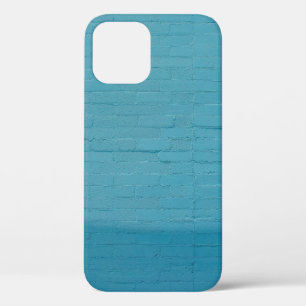 BLUE WALL BRICKS iPhone 12 CASE