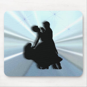 Blue Waltz Mouse Mat