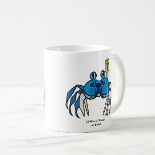Blue Warrior Crab, MeWarriorWoman on Twitch Coffee Mug