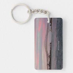 Blue Water Bridge acrylic key chain
