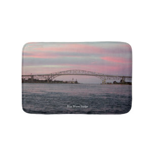 Blue Water Bridge bathmat