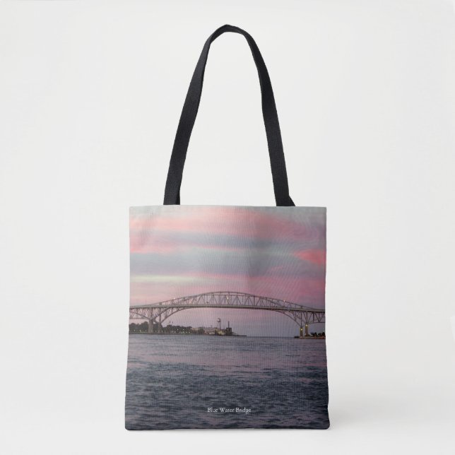 Blue Water Bridge tote bag (Front)
