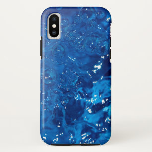 Blue water iPhone x case
