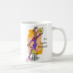 Blue water coffee mug