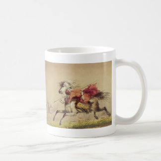Blue Water Creek Battle By Alfred Jacob Miller Coffee Mug