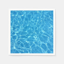 Blue Water Disposable Napkin