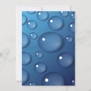 Blue Water Drop Texture
