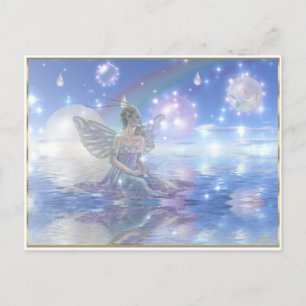 Blue Water Fairy Postcard