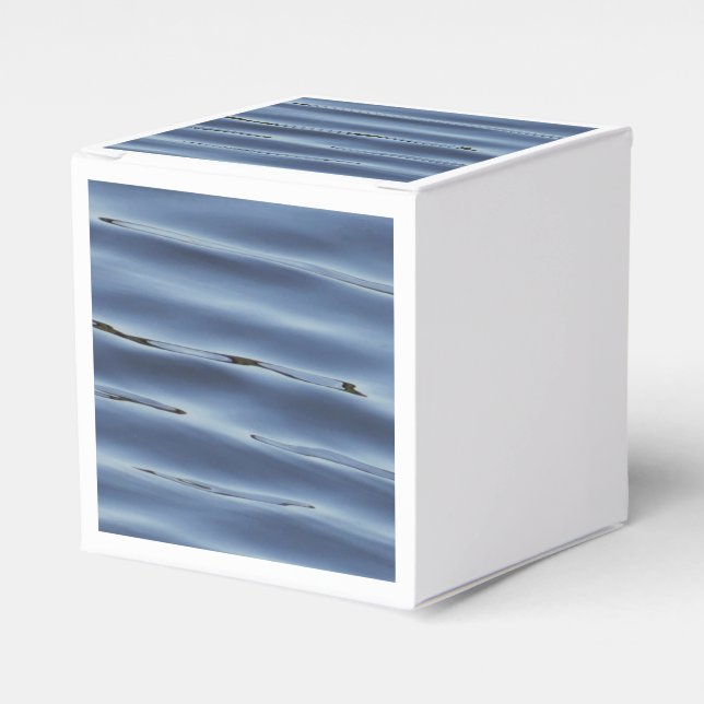 Blue Water Favour Box (Front Side)