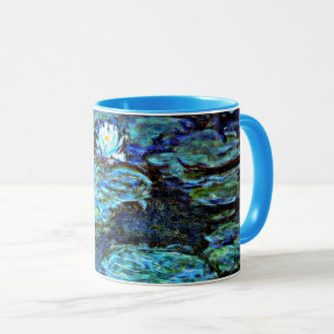 Blue Water Lilies by Monet Mug