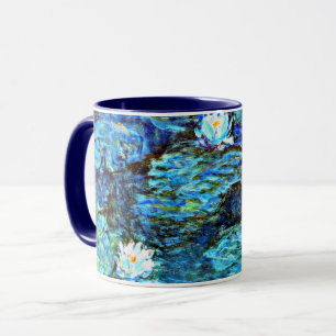 Blue Water Lilies by Monet Mug
