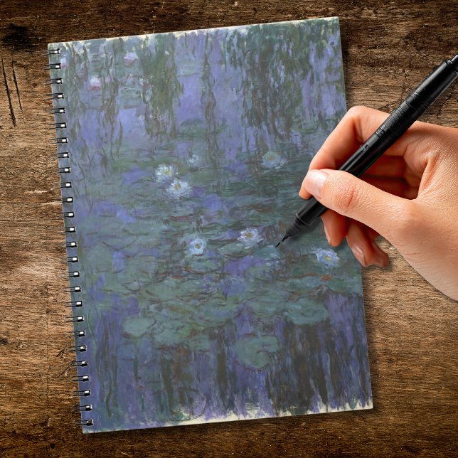 Blue Water Lilies Monet Notebook (Creator Uploaded)