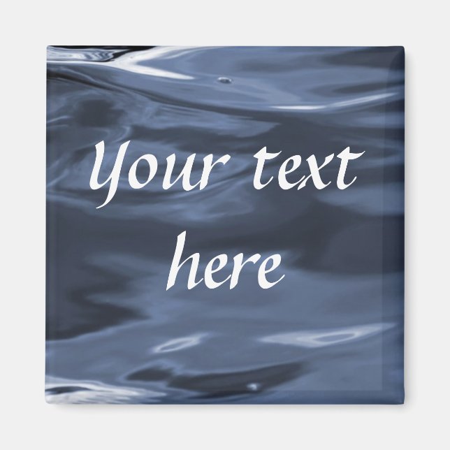 Blue Water Magnet (Front)