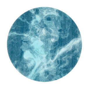 Blue Water Marble  Cutting Board