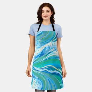 Blue Water Ocean Sea Waves  Apron