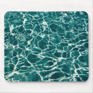 Blue Water Pattern Mouse Mat