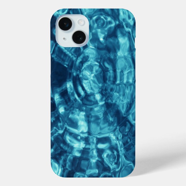 Blue Water Ripples Case-Mate iPhone Case (Back)