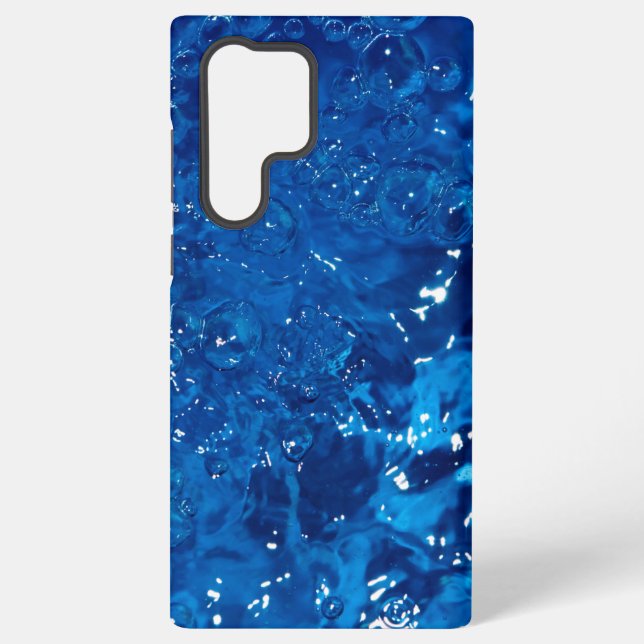 Blue water samsung galaxy s22 ultra case (Back)