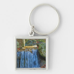 Blue Water Spring Key Ring