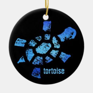 Blue Water Turtle Ornament