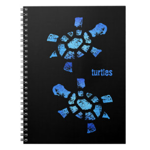 Blue Water Turtles Notebook