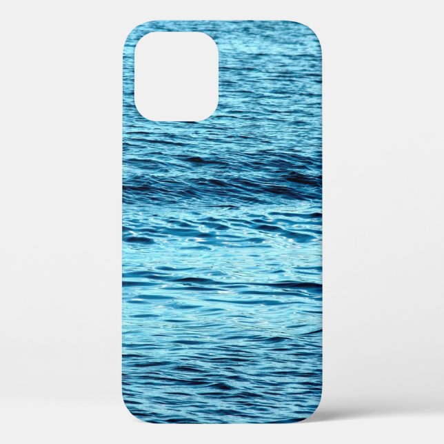 Blue water wave abstract backgroundabstract, aqua, Case-Mate iPhone case (Back)