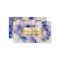 Blue Watercolor and Gold Foil Business Card