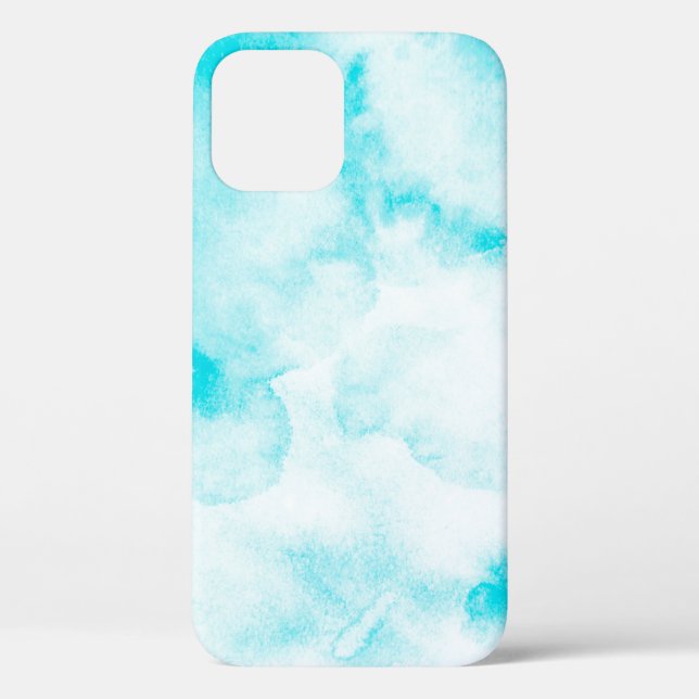 Blue watercolor background Case-Mate iPhone case (Back)